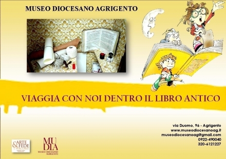 VIAGGIA CON NOI DENTRO IL LIBRO ANTICO - MUseo DIocesano Agrigento